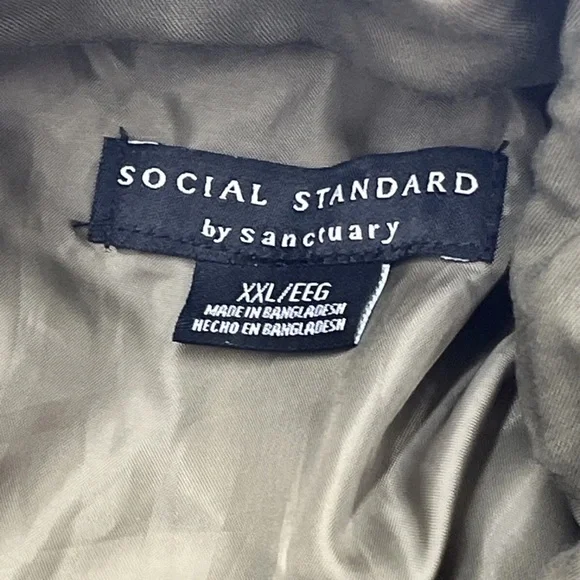 Social Standard by Sanctuary Quilted Twill Jacket - Picture 4 of 6